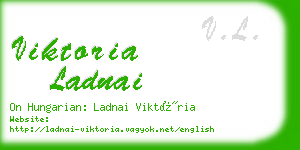 viktoria ladnai business card